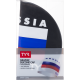 Шапочка для плавания Russia Silicone Swim Cap, силикон, LCSRUS/001,черный